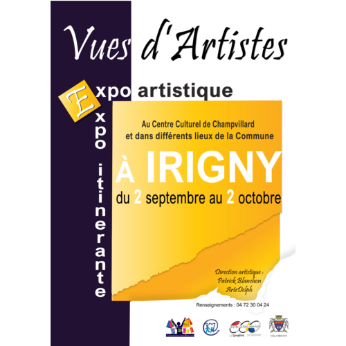 AFFICHE EXPOSITION A IRIGNY 2022